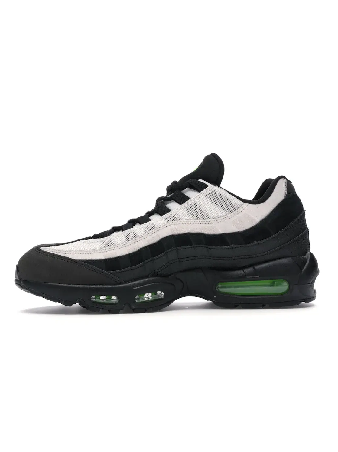 Мужские кроссовки Lifestyle Nike Air Max 95 — изображение 3 из 4, черный/зеленый-белый