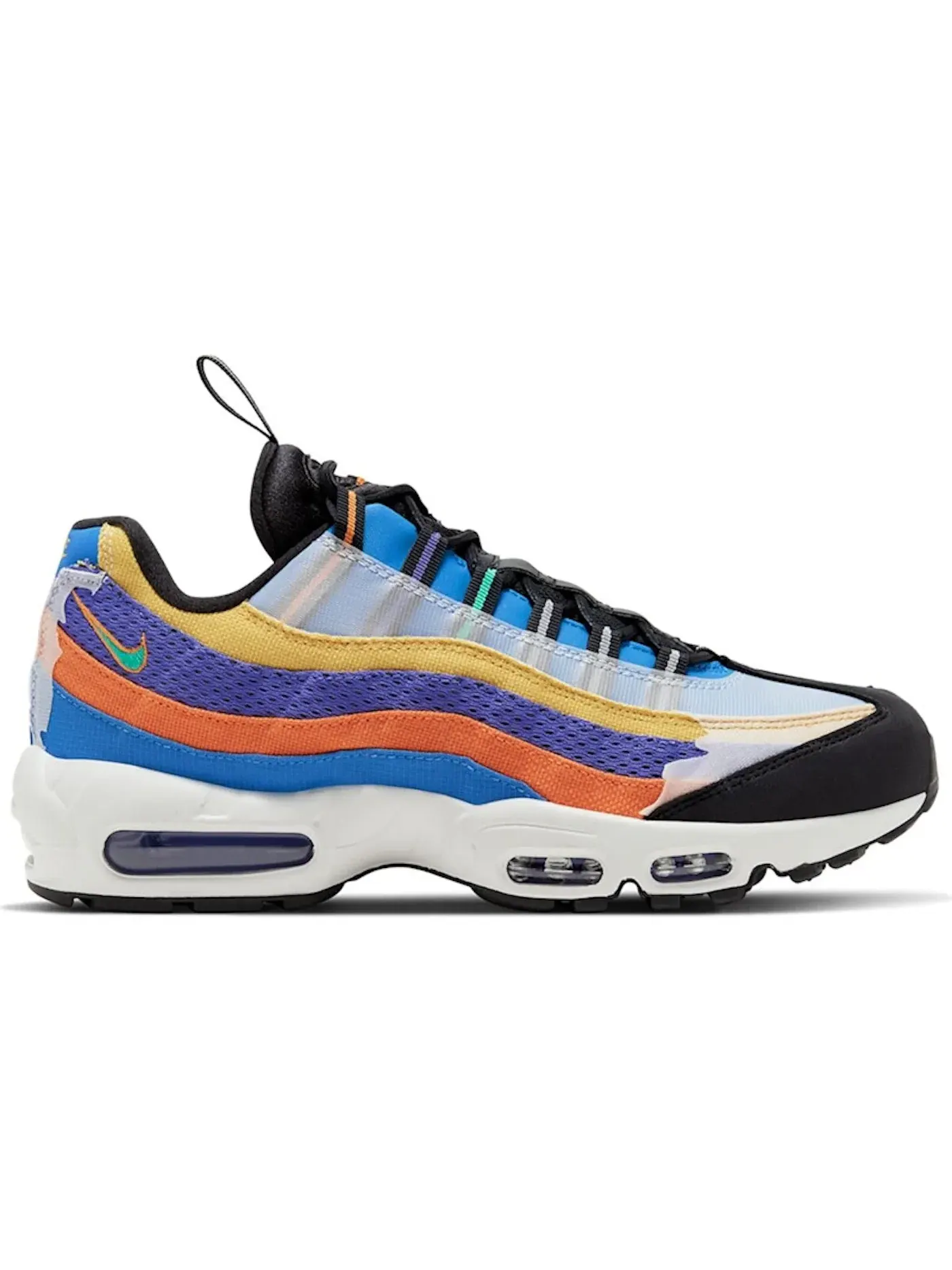 Мужские кроссовки с мультиколором Nike Air Max 95 BHM — изображение 1 из 1, мульти-/-зеленый