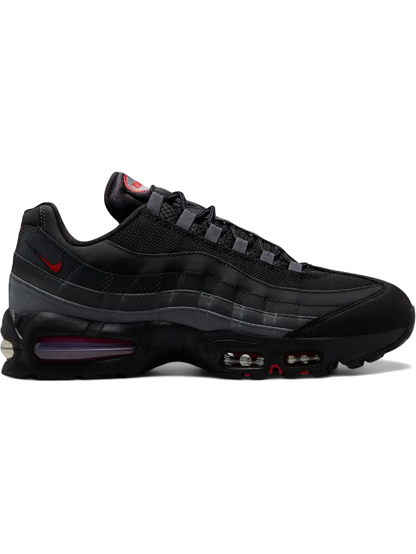 Мужские кроссовки Lifestyle Nike Air Max 95 Big Bubble — изображение 1 из 1, черный//серый/красный