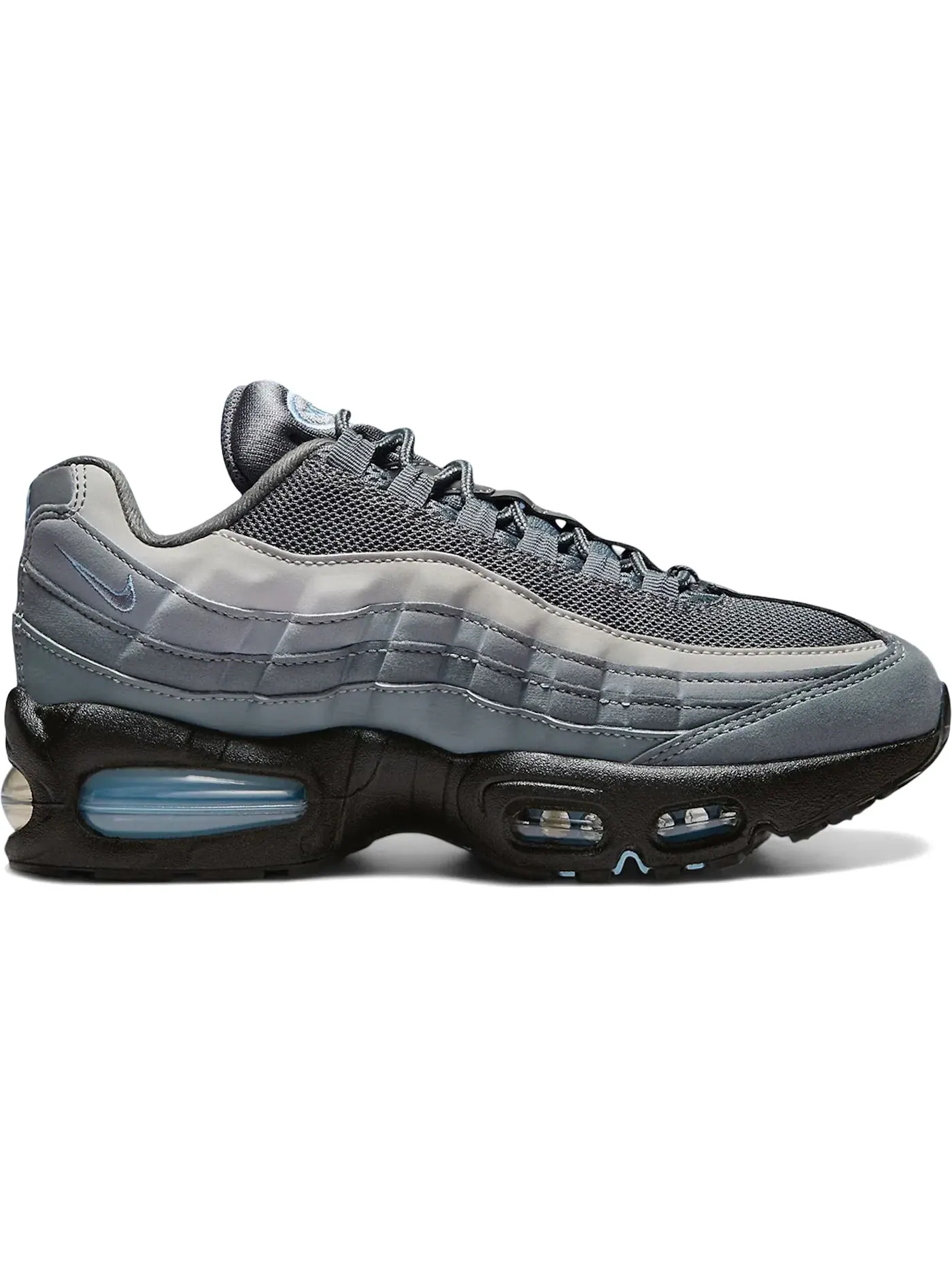 Детские кроссовки Lifestyle Nike Air Max 95 — изображение 1 из 1, серый/синий/серый/серый