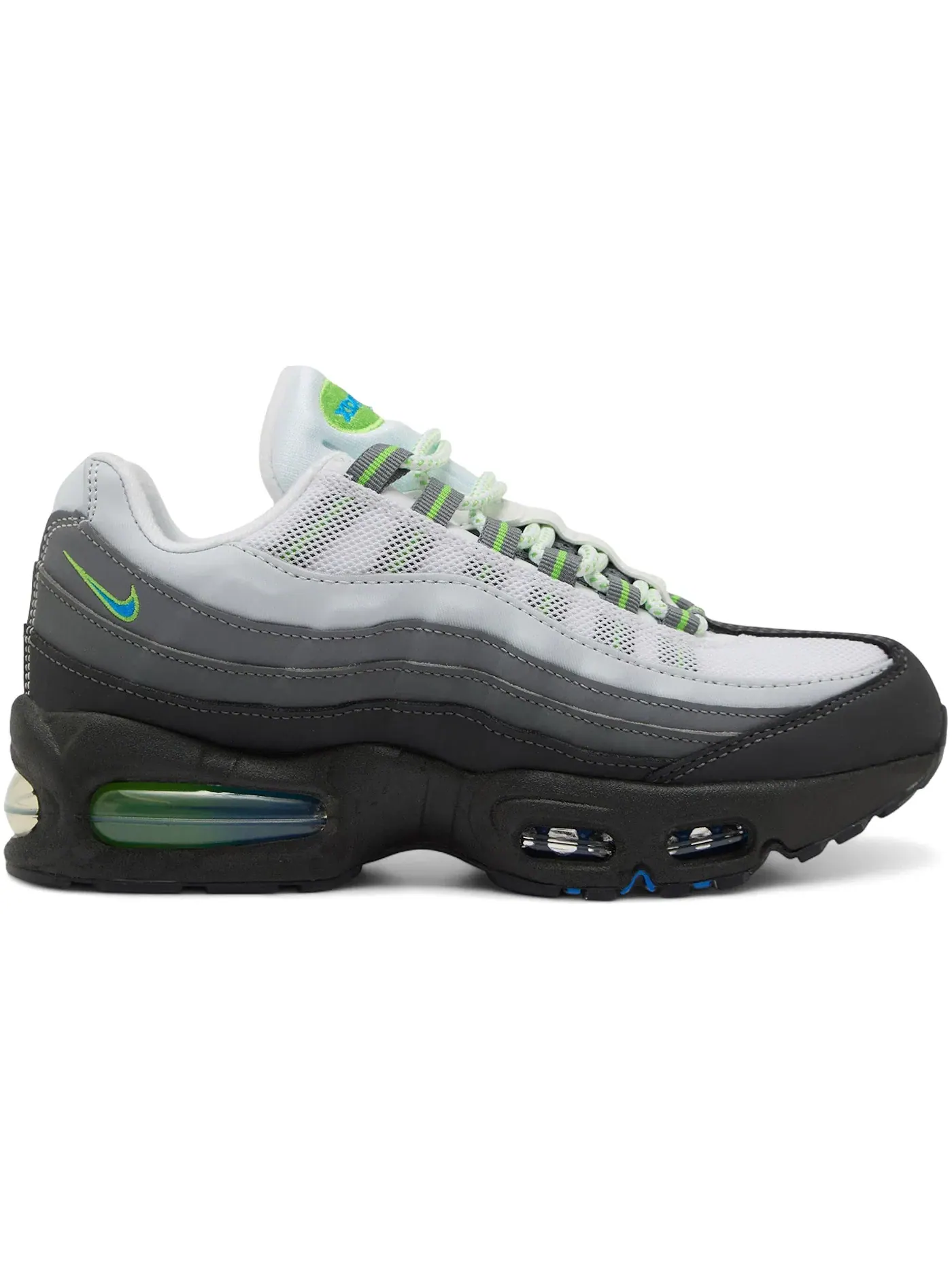 Мужские кроссовки Lifestyle с градиентом Nike Air Max 95 Big Bubble Green Apple — изображение 1 из 1