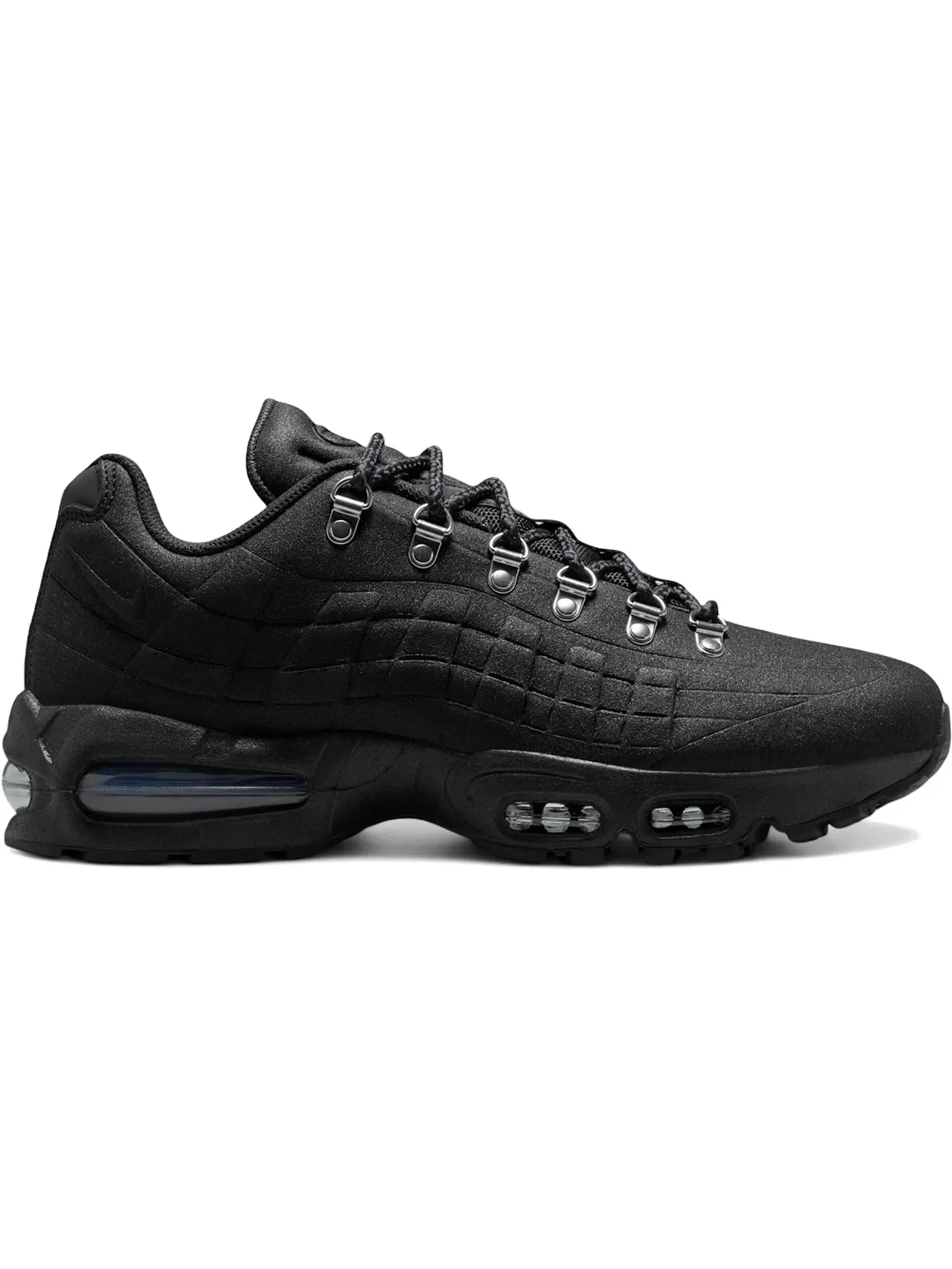 Мужские кроссовки Lifestyle с увеличенной подушкой Air Nike Air Max 95 — изображение 1 из 1, черный/черный/черный