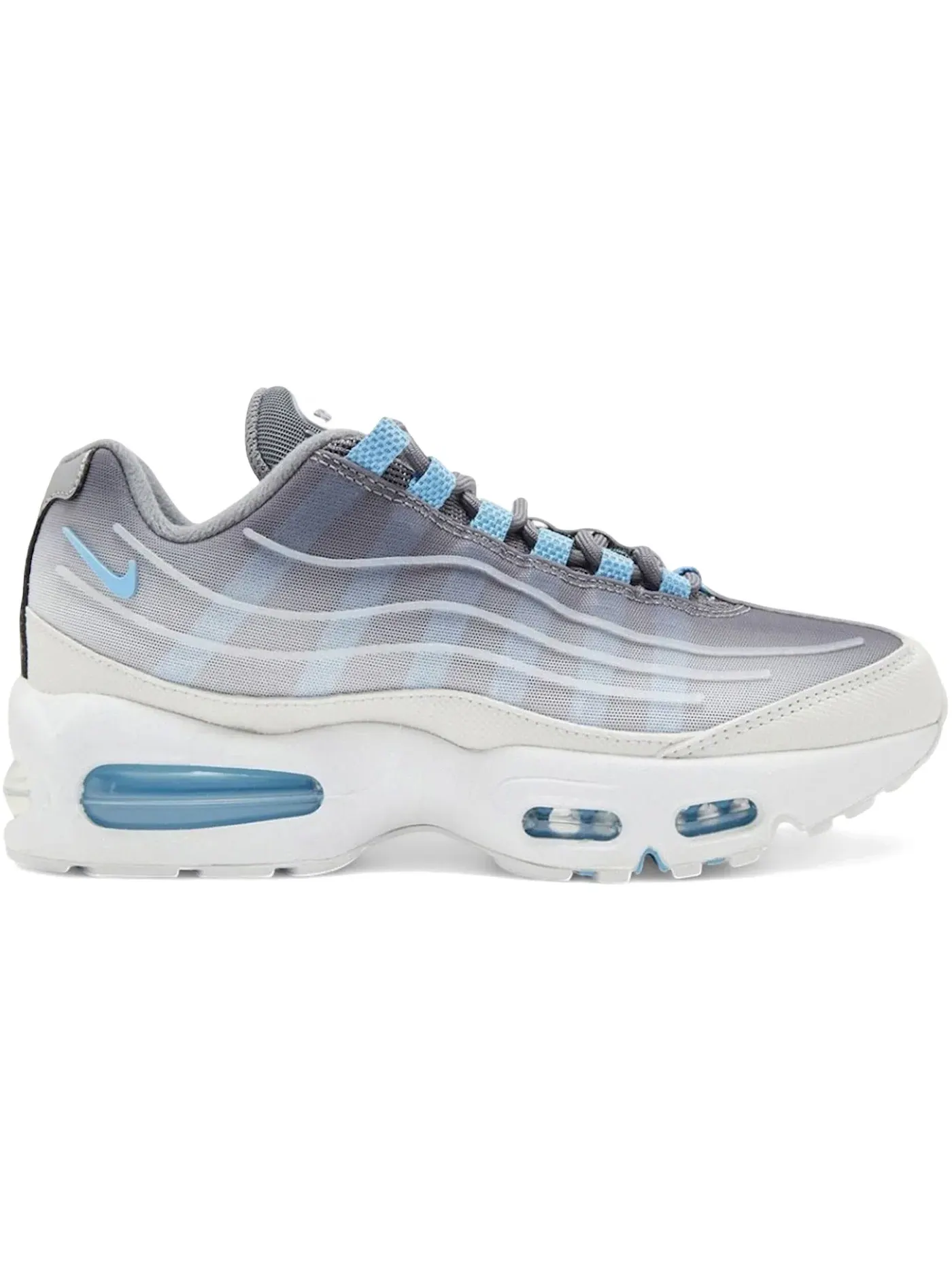 Мужские кроссовки Lifestyle Nike Air Max 95 — изображение 1 из 1, серый/синий/белый