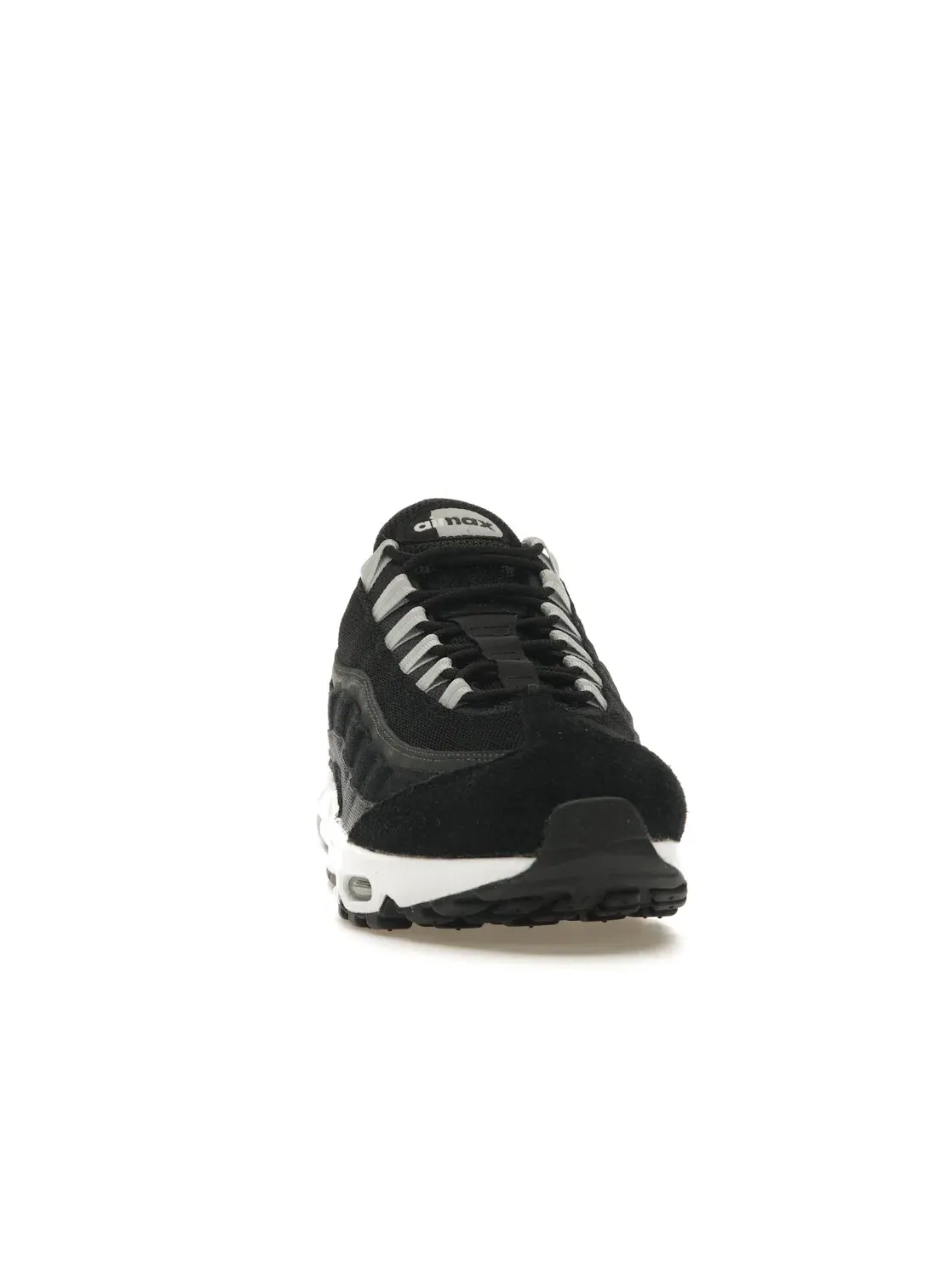 Мужские кроссовки с многослойным верхом Nike Air Max 95 — изображение 2 из 4, черный//белый/платиновый