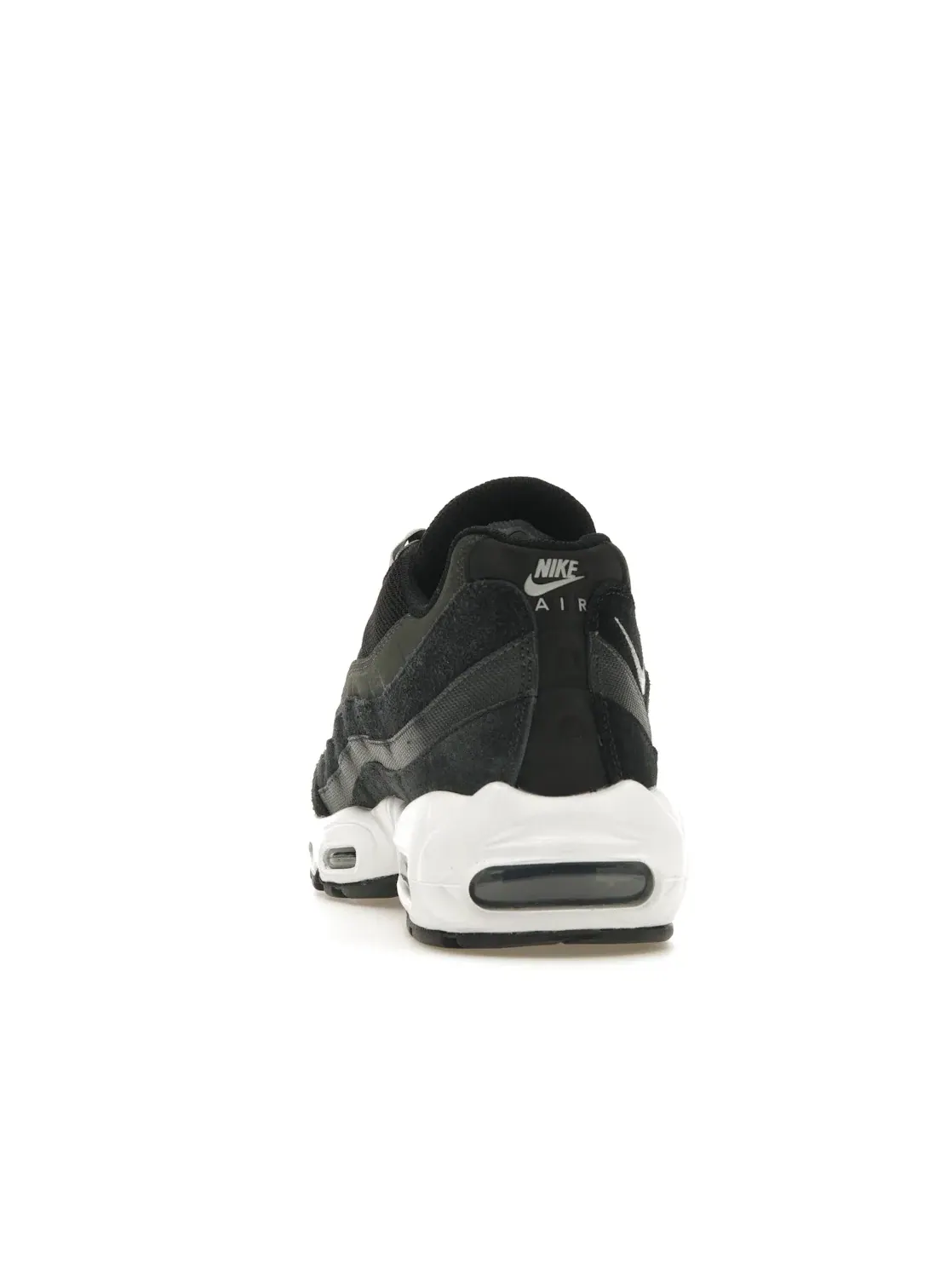 Мужские кроссовки с многослойным верхом Nike Air Max 95 — изображение 4 из 4, черный//белый/платиновый