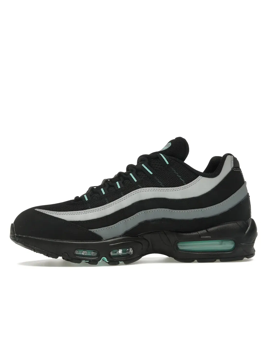 Мужские кроссовки Lifestyle Nike Air Max 95 — изображение 3 из 4, черный/зеленый/серый