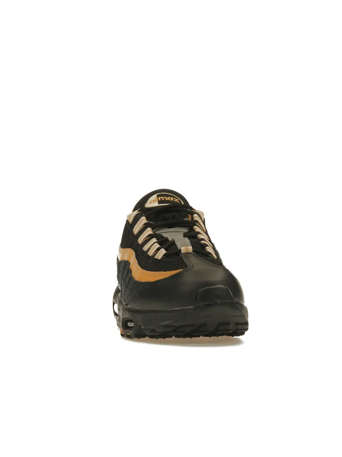 Мужские кроссовки Lifestyle Nike Air Max 95 — изображение 2 из 4, черный/золотистый//белый