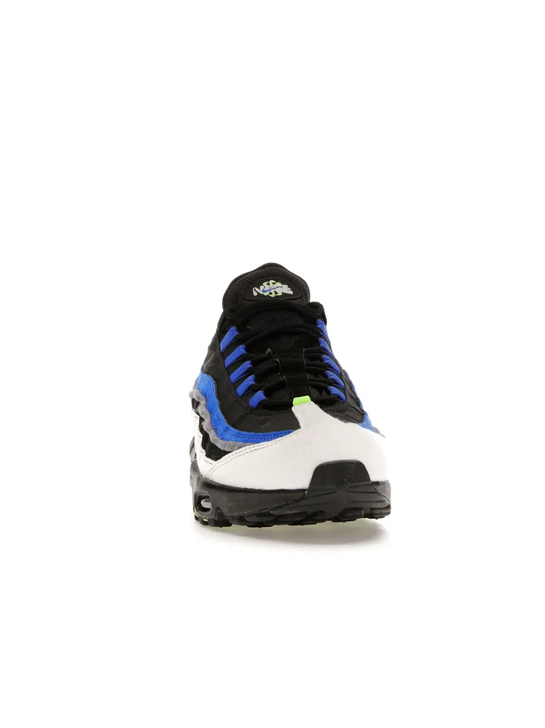 Мужские кроссовки Lifestyle с принтом Nike Air Max 95 Nike — изображение 2 из 4, черный///белый
