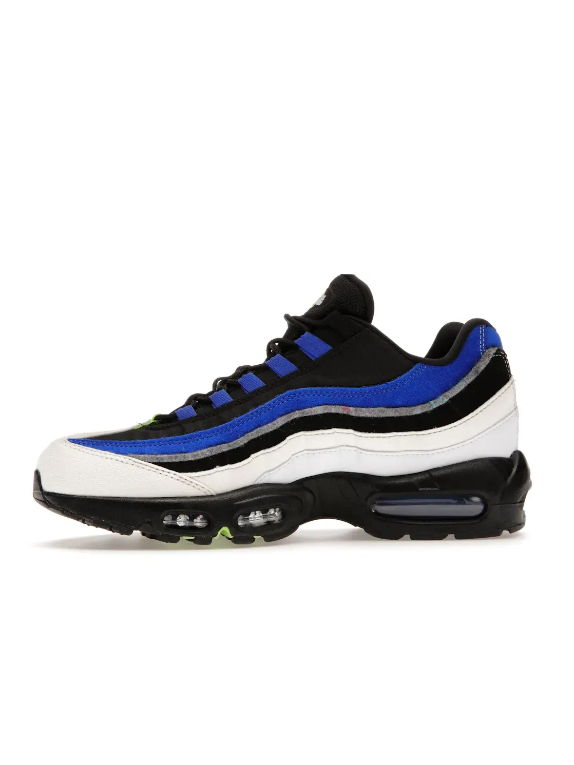 Мужские кроссовки Lifestyle с принтом Nike Air Max 95 Nike — изображение 3 из 4, черный///белый