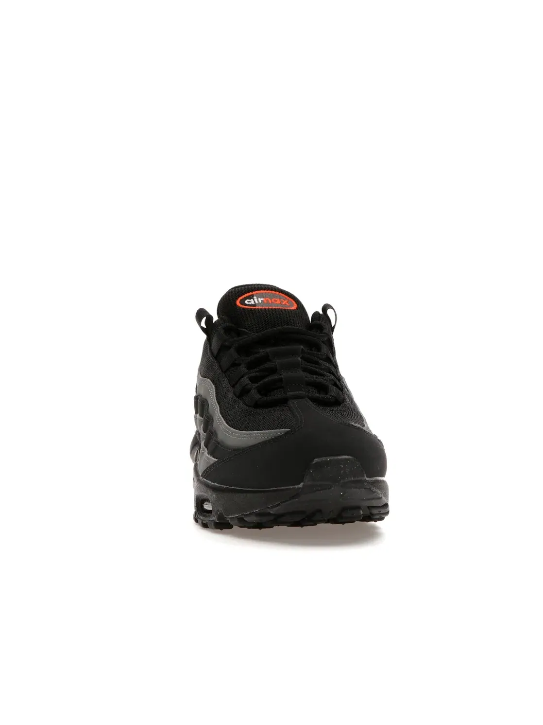 Мужские кроссовки Lifestyle с амортизацией Air Max 95 Nike — изображение 2 из 4, черный/серый/оранжевый