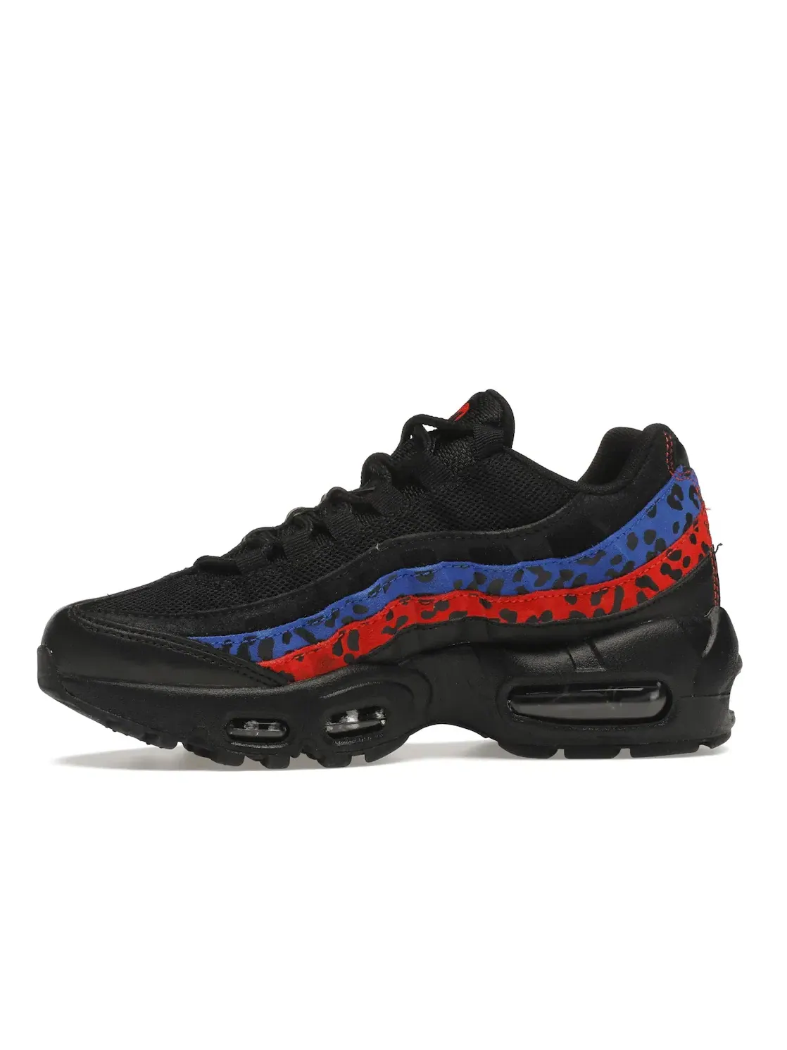 Женские кроссовки Lifestyle Nike Air Max 95 — изображение 3 из 4, черный/красный-синий