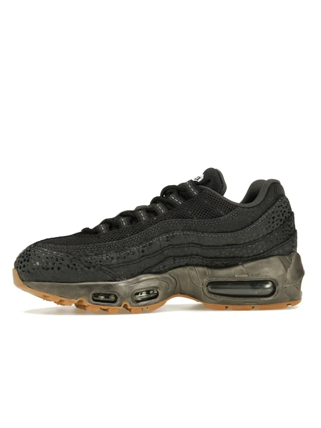 Женские кроссовки Lifestyle Nike Air Max 95 — изображение 3 из 4, черный/белый--металлик