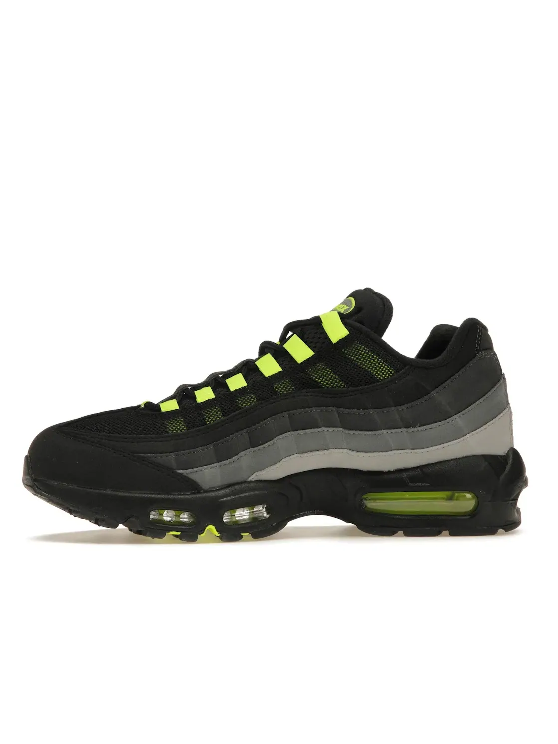 Мужские кроссовки Lifestyle с сетчатым верхом Nike Air Max 95 — изображение 3 из 4, черный/--серый