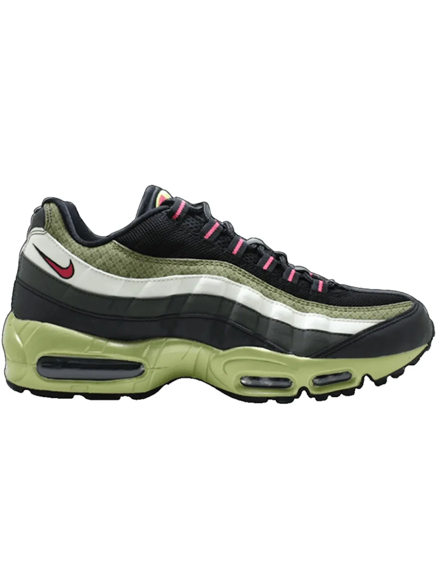 Мужские кроссовки Lifestyle Nike Air Max 95 — изображение 1 из 1, черный/-белый