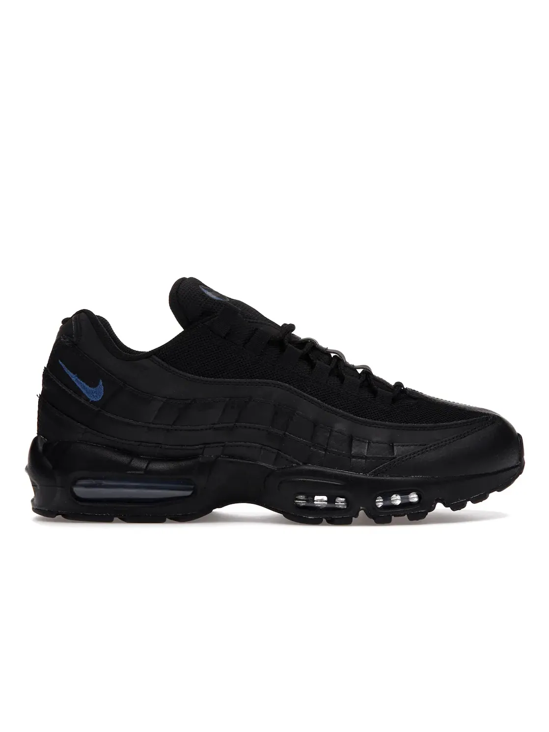 Мужские кроссовки Lifestyle с рефлективными деталями Nike Air Max 95 — изображение 1 из 4, черный/черный-синий
