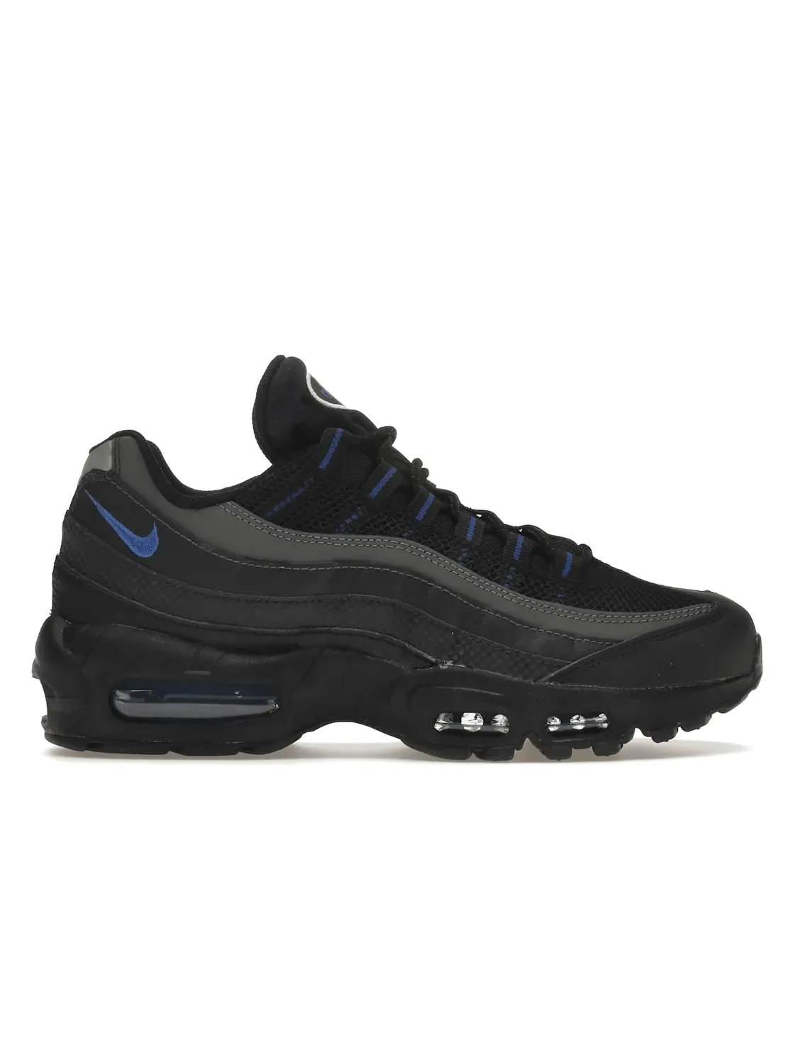 Мужские кроссовки Lifestyle Nike Air Max 95 — изображение 1 из 4, черный/синий-серый-белый
