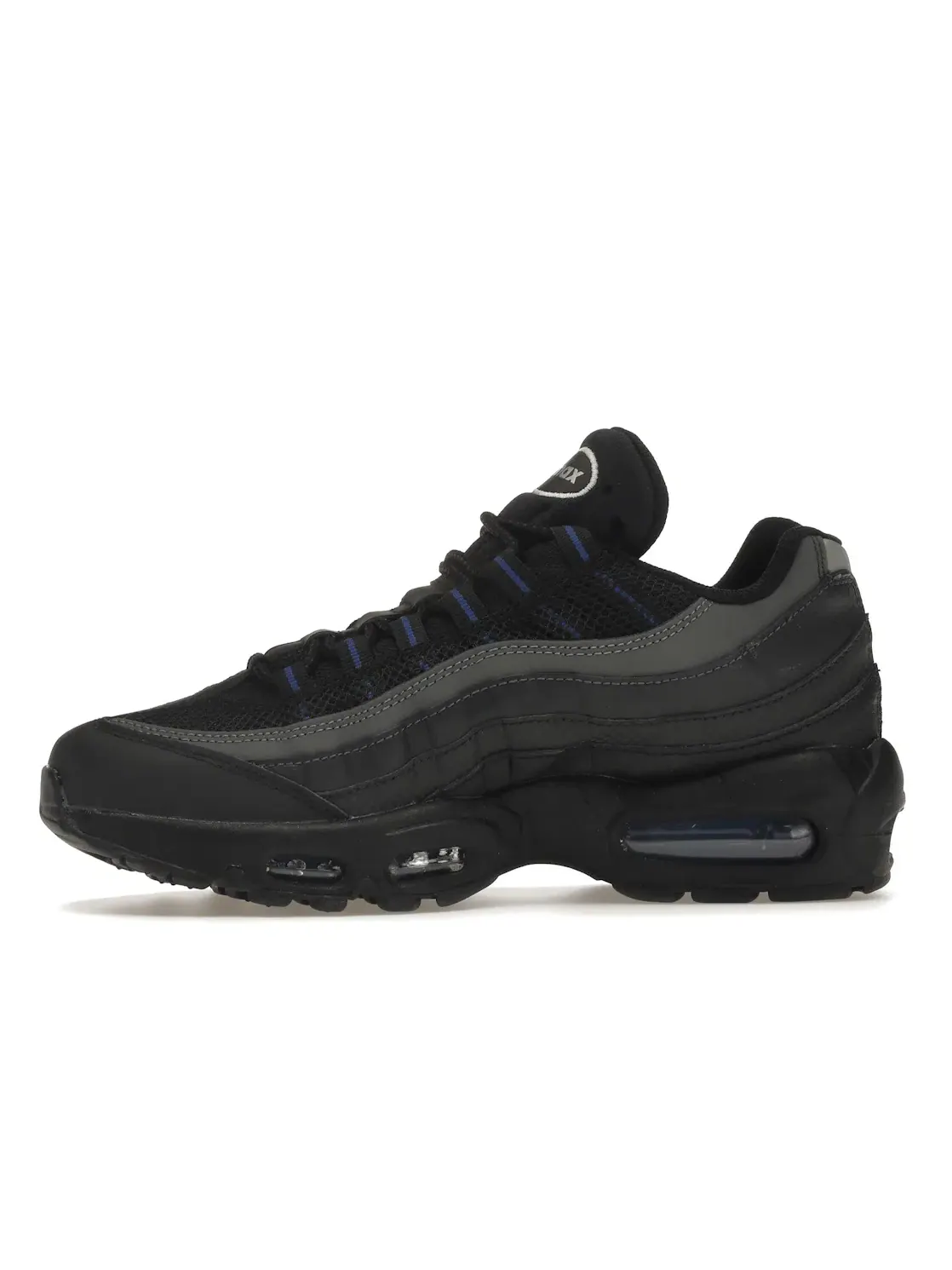 Мужские кроссовки Lifestyle Nike Air Max 95 — изображение 3 из 4, черный/синий-серый-белый