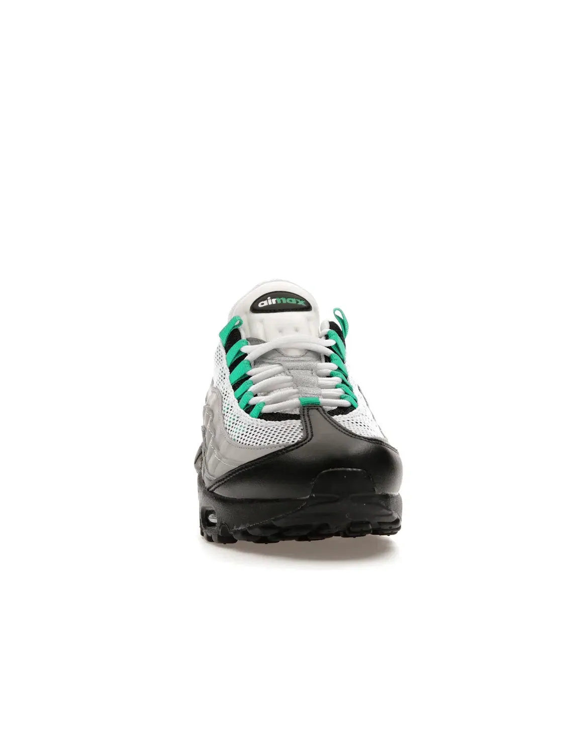 Женские кроссовки с низким профилем Nike Air Max 95 — изображение 2 из 4, черный/зеленый-серый