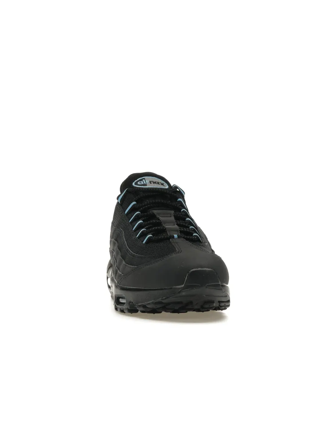 Мужские кроссовки Lifestyle с дизайном в несколько слоев Nike Air Max 95 — изображение 2 из 4, черный//синий