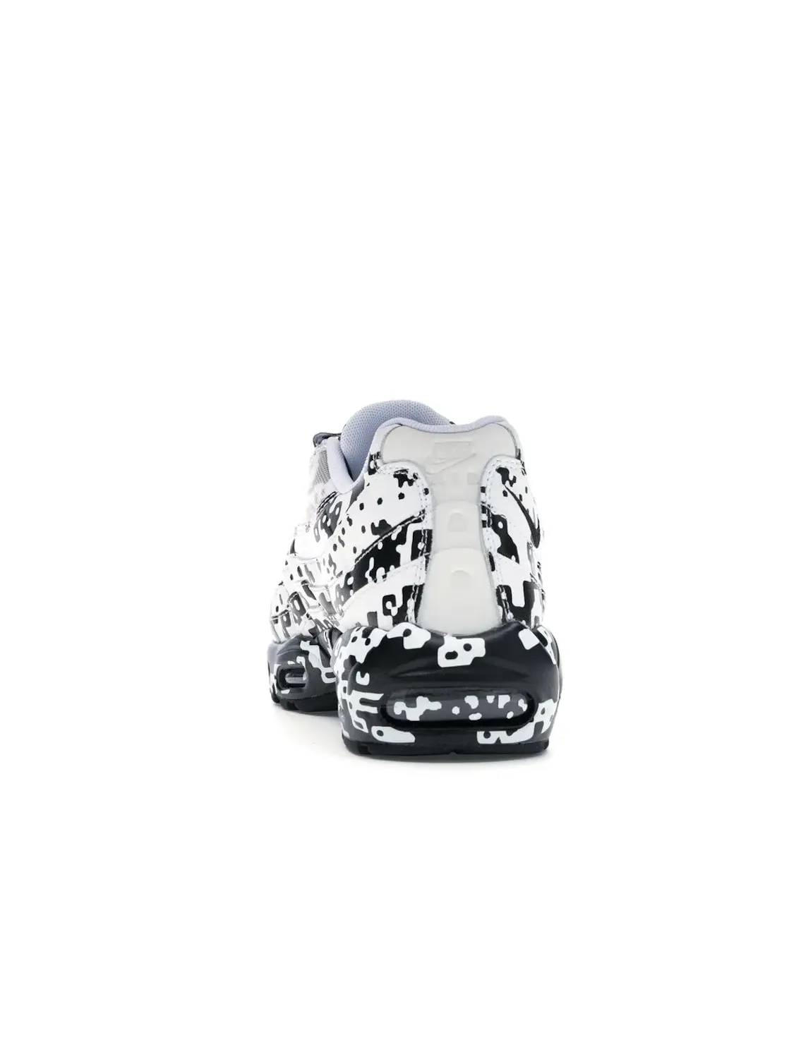 Мужские кроссовки с многоцветным верхом Nike Air Max 95 — изображение 4 из 4, белый/черный