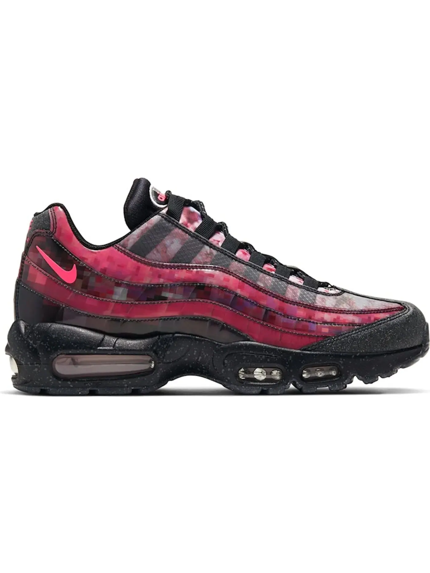 Мужские кроссовки Lifestyle Nike Air Max 95 — изображение 1 из 1, черный/розовый-серый