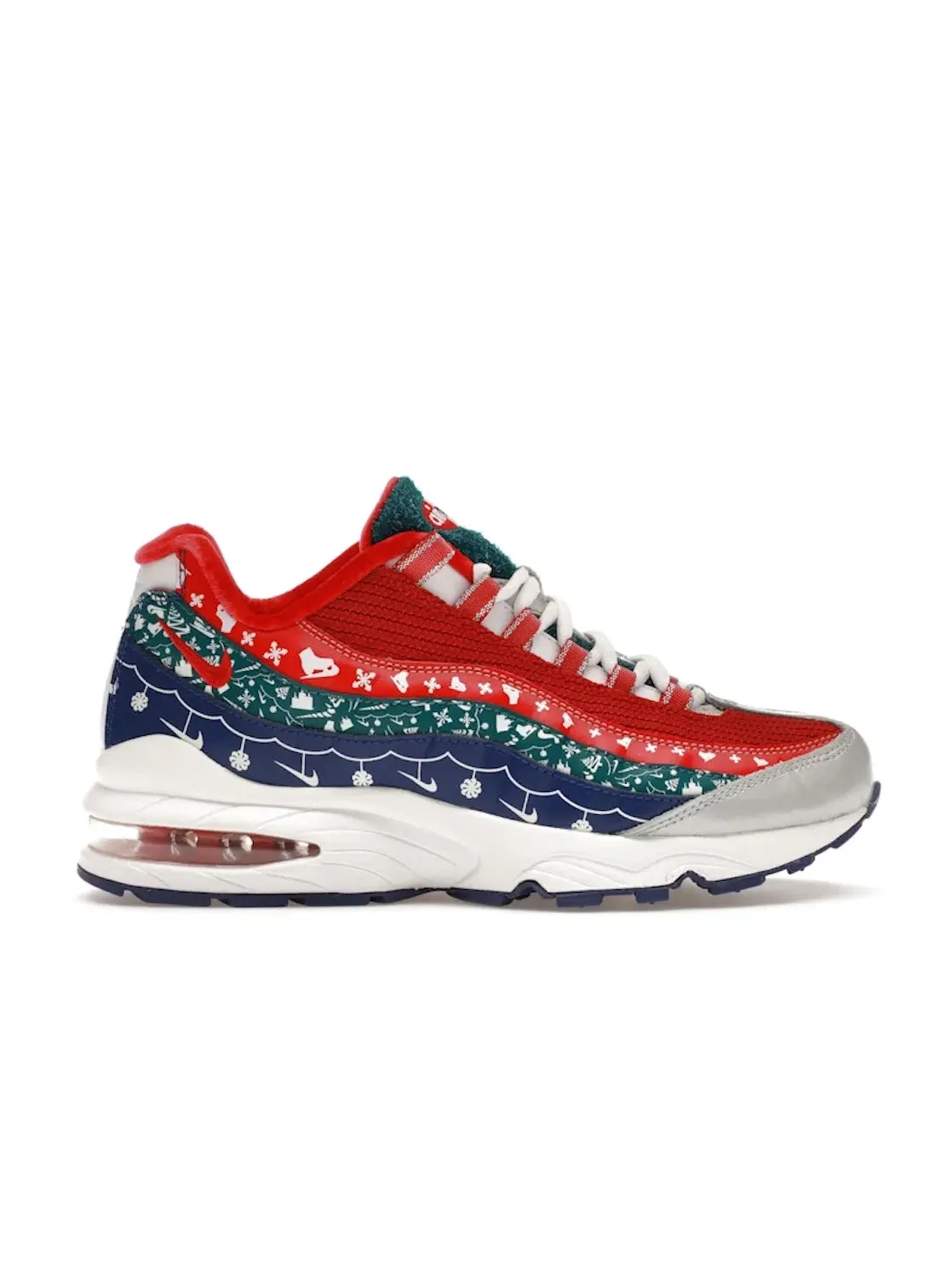 Детские кроссовки Lifestyle с рождественским принтом Nike Air Max 95 Nike — изображение 1 из 4