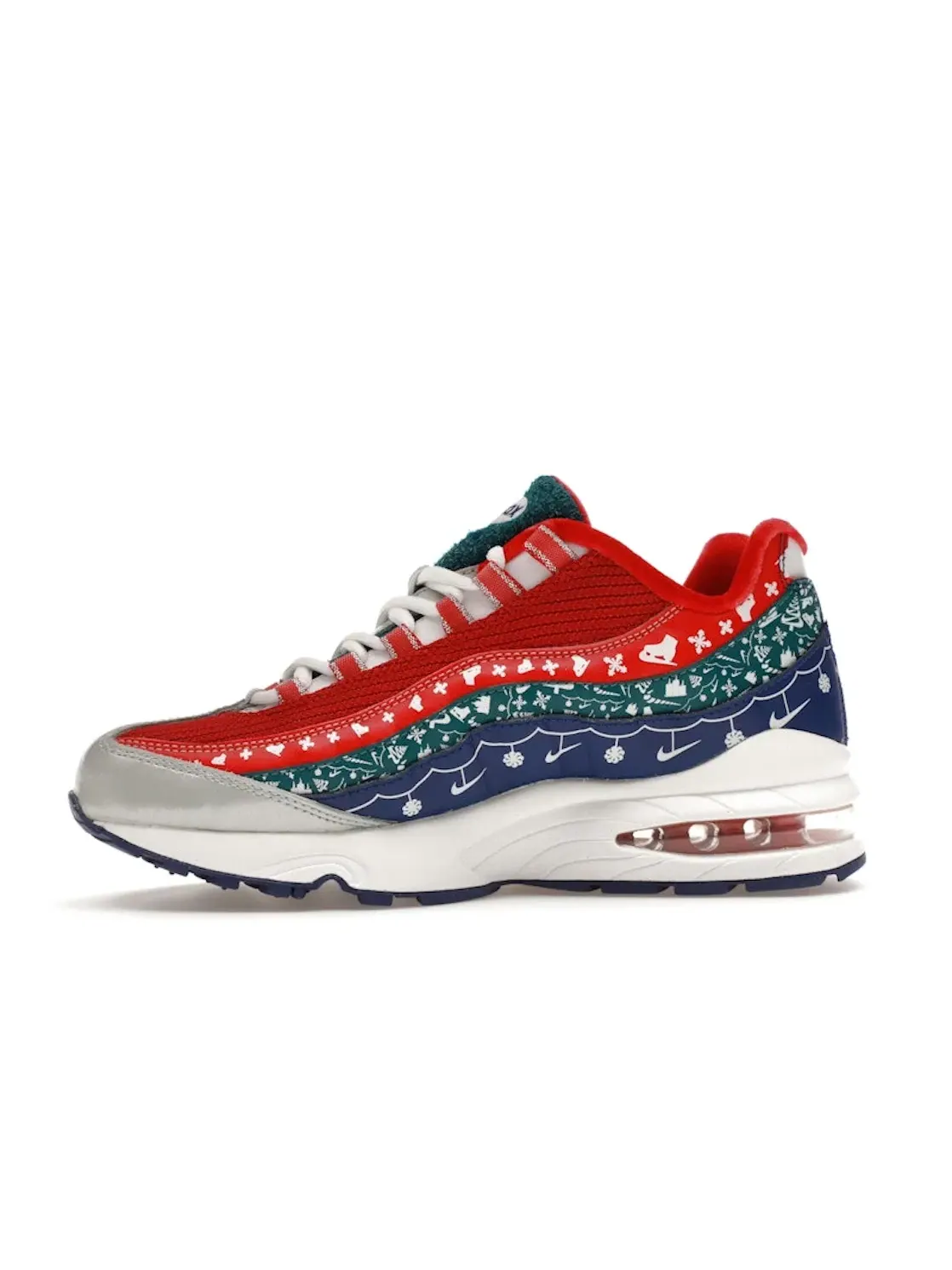Детские кроссовки Lifestyle с рождественским принтом Nike Air Max 95 Nike — изображение 3 из 4