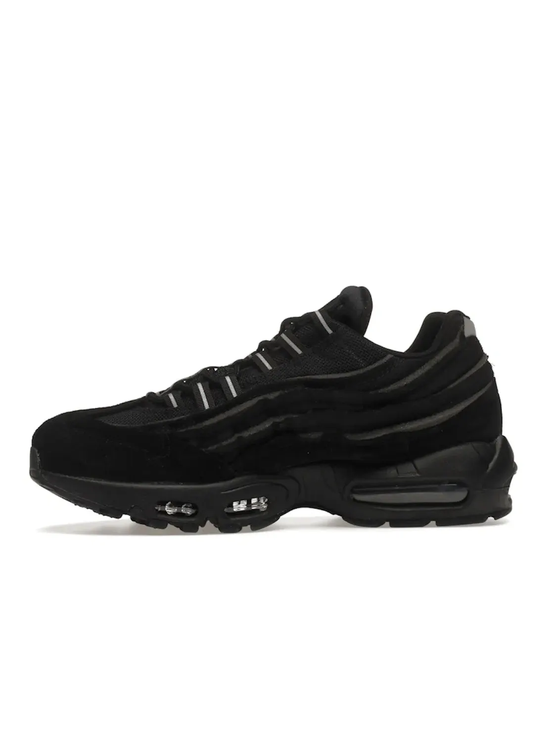 Мужские кроссовки Lifestyle Nike Air Max 95 Comme des Garcons — изображение 3 из 4, черный/черный-черный