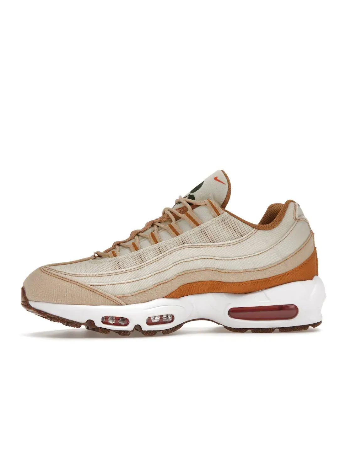 Мужские кроссовки Lifestyle Nike Air Max 95 SE, Coconut Milk/Sesame-Wheat-Sienna — изображение 3 из 4