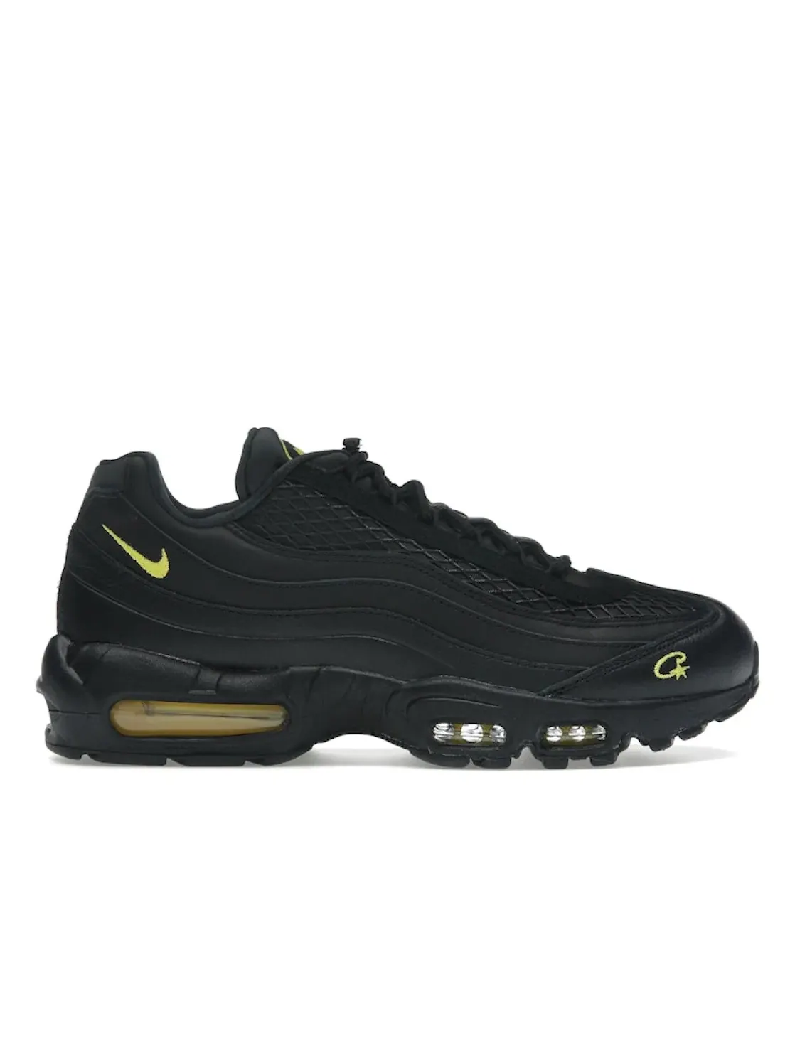 Мужские кроссовки Lifestyle Nike Air Max 95 Corteiz Honey Black — изображение 1 из 4, черный/черный/желтый