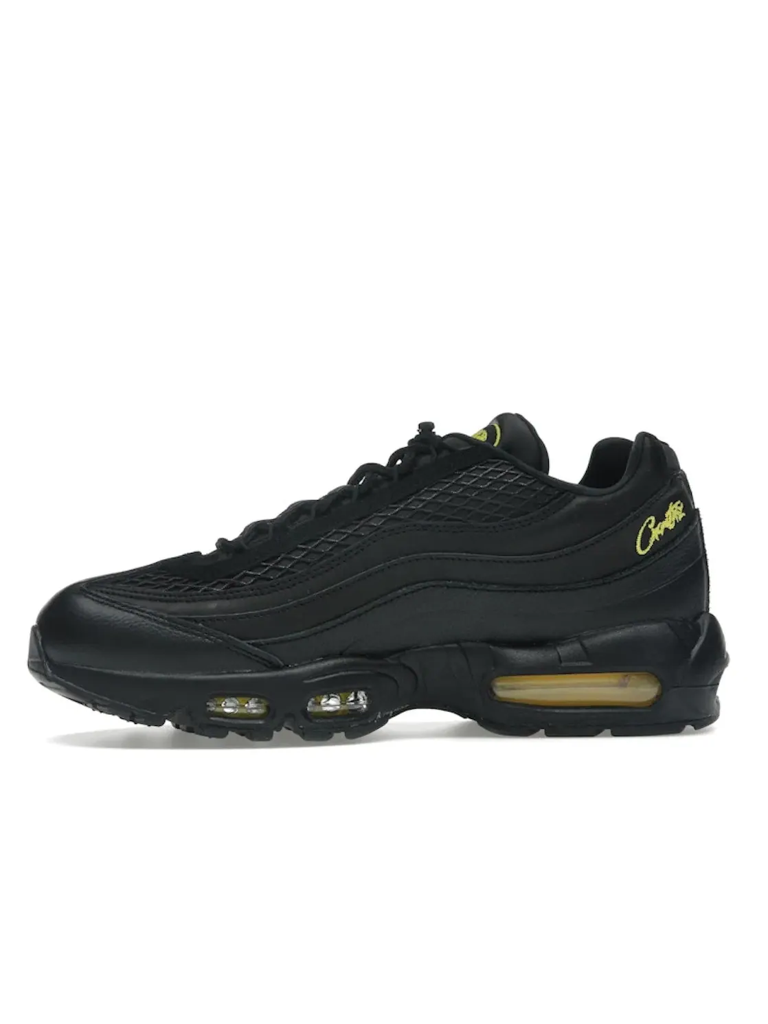 Мужские кроссовки Lifestyle Nike Air Max 95 Corteiz Honey Black — изображение 3 из 4, черный/черный/желтый