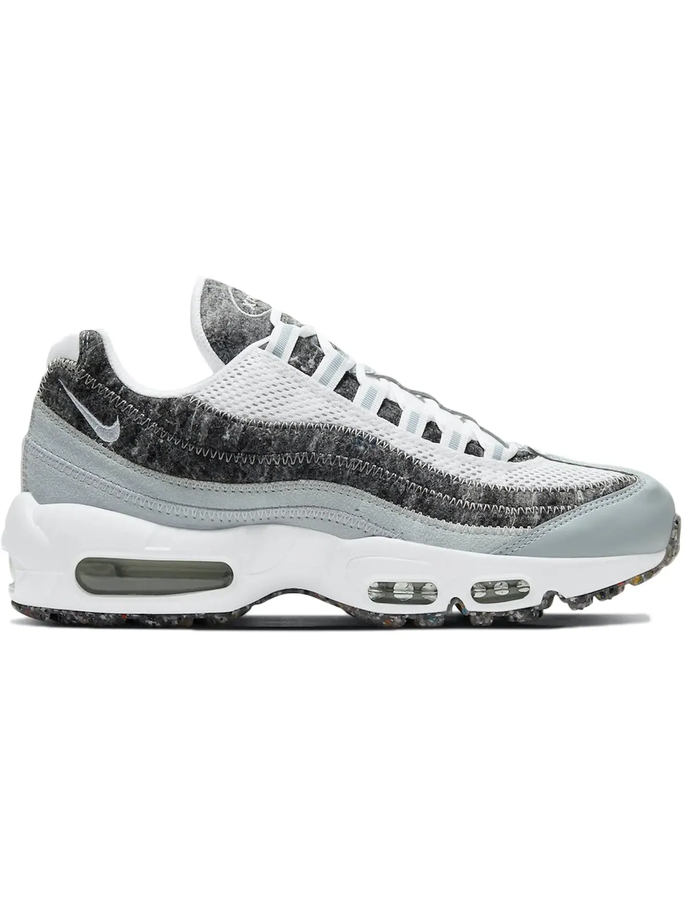 Женские кроссовки Lifestyle Nike Air Max 95 — изображение 1 из 1, белый/темный серый-серый