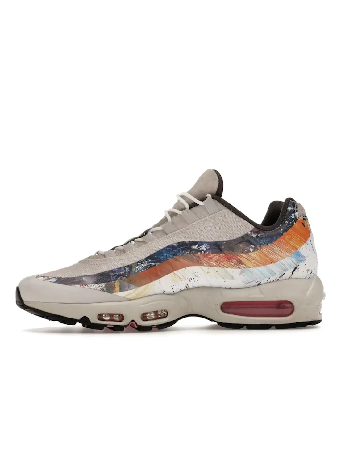 Мужские кроссовки lifestyle Nike Air Max 95, Stone/Thunder-Light Bone — изображение 3 из 4
