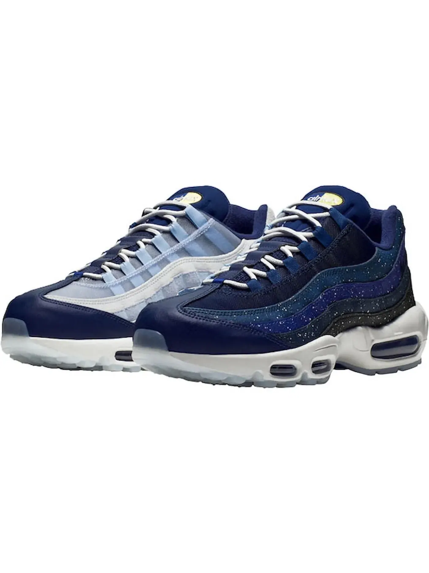 Мужские кроссовки с амортизацией Nike Air Max 95 Nike — изображение 2 из 2, синий/белый-синий