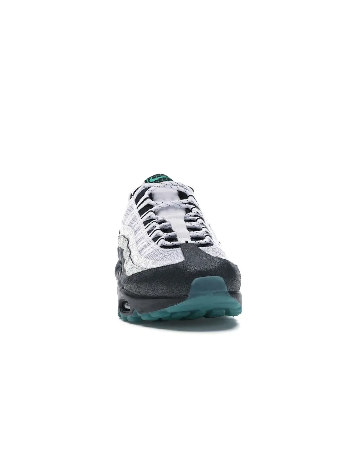 Мужские кроссовки с принтом Nike Air Max 95 Nike — изображение 2 из 4, белый/черный