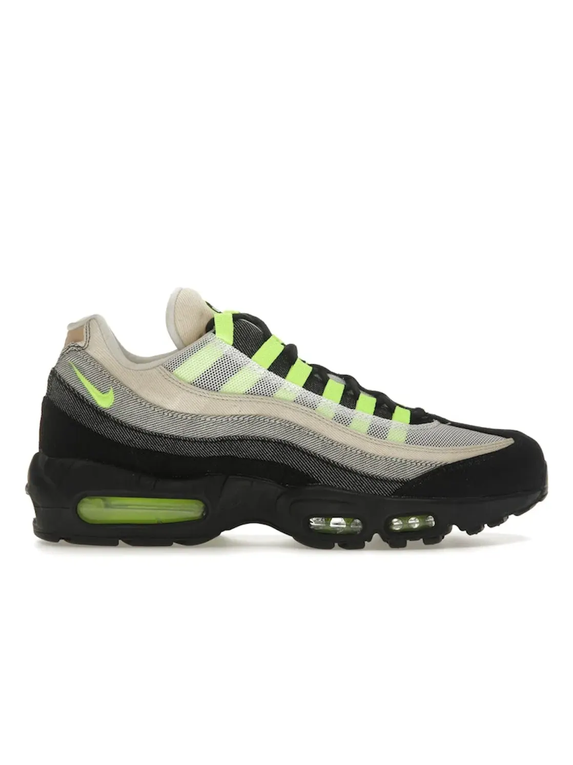 Мужские кроссовки Lifestyle Nike Air Max 95 — изображение 1 из 4, черный/-белый