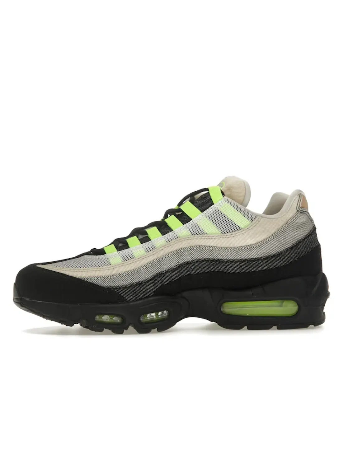 Мужские кроссовки Lifestyle Nike Air Max 95 — изображение 3 из 4, черный/-белый
