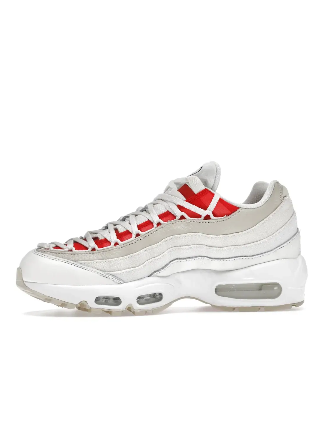 Женские кроссовки Lifestyle Nike Air Max 95 — изображение 3 из 4, черный-красный