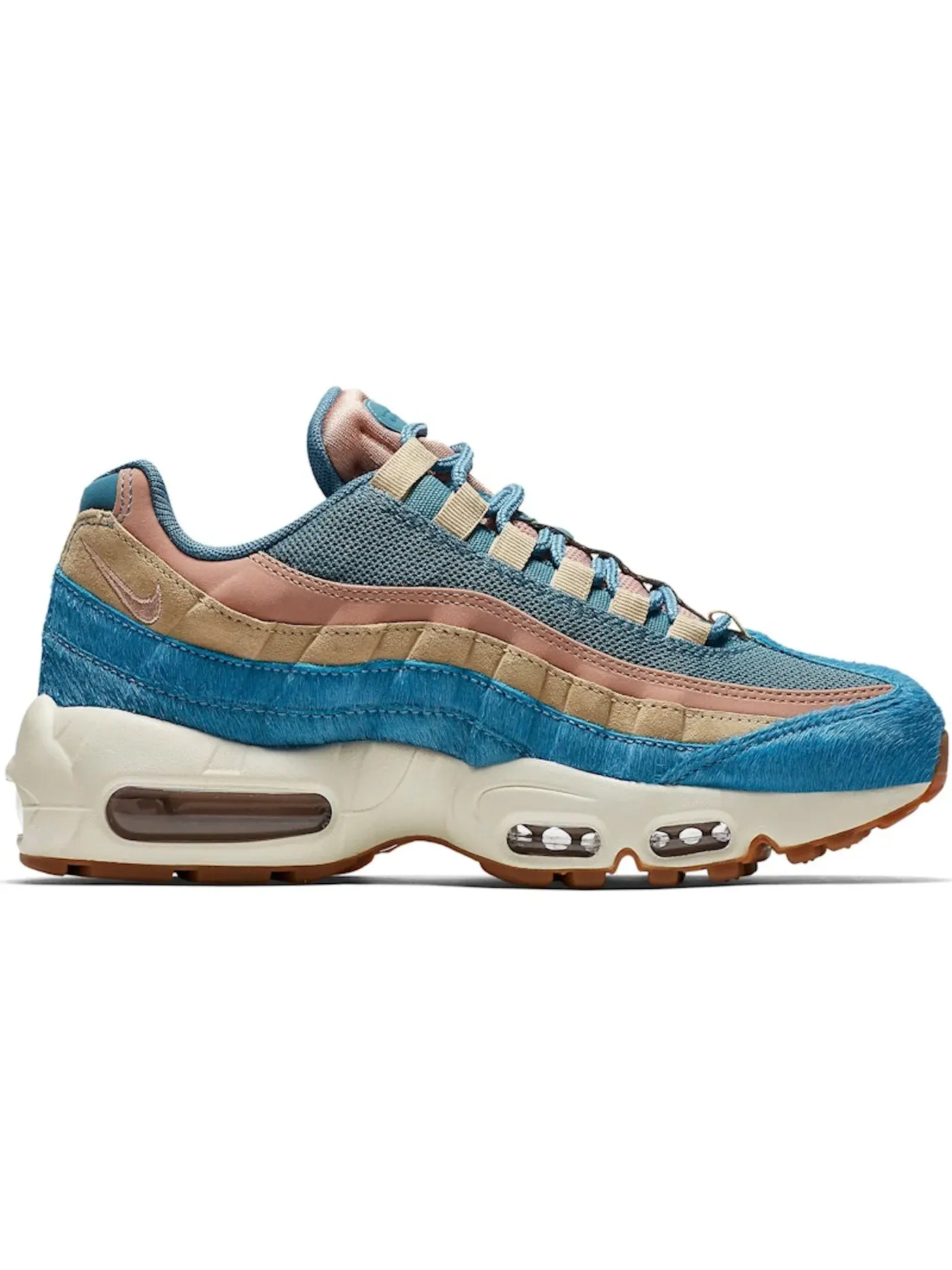 Женские кроссовки Lifestyle с принтом Nike Air Max 95 Nike — изображение 1 из 1, синий/синий