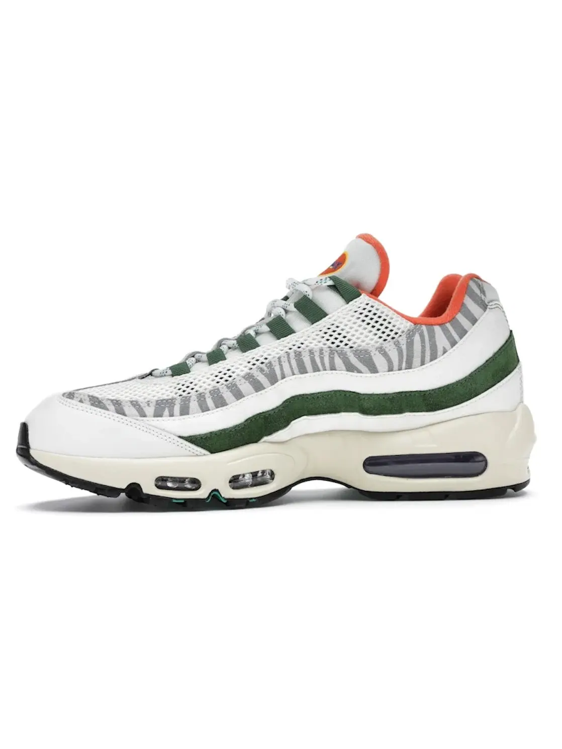 Мужские кроссовки Lifestyle с сетчатым верхом Nike Air Max 95 Era Safari — изображение 3 из 4, зеленый-зеленый