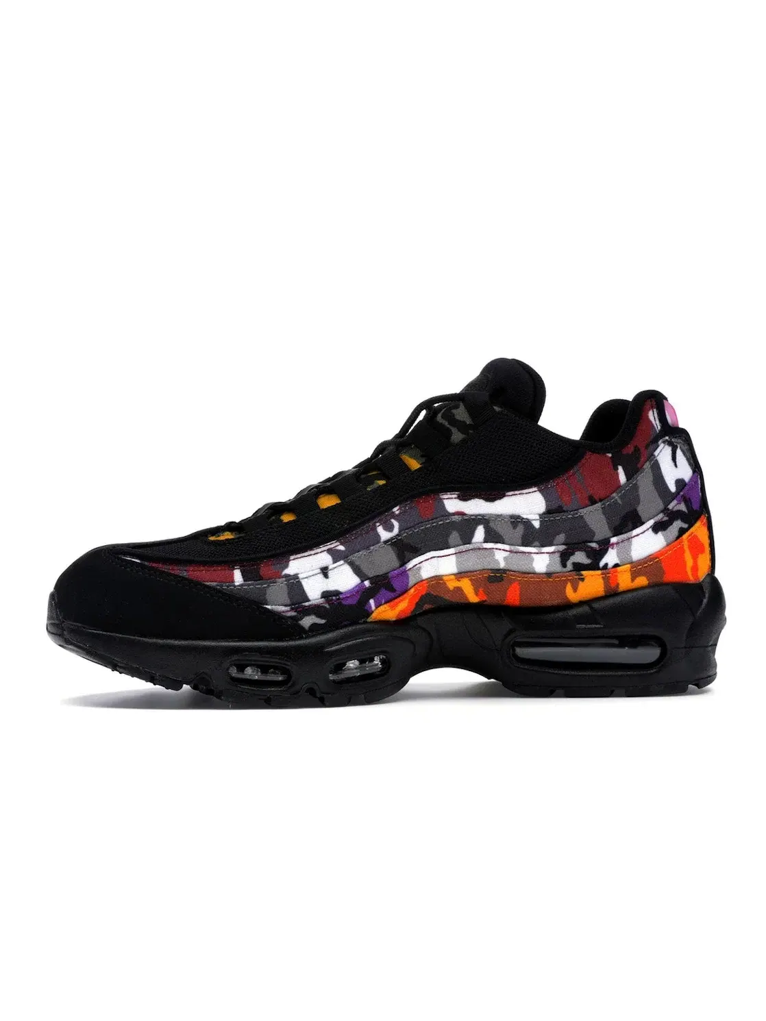 Мужские кроссовки Lifestyle с камуфляжным принтом Nike Air Max 95 — изображение 3 из 4, черный/мульти