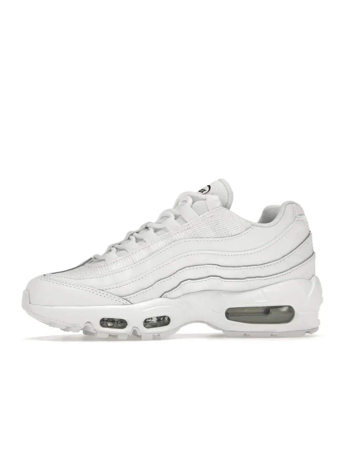 Женские кроссовки с амортизацией Nike Air Max 95 Essential — изображение 3 из 4, белый/черный/белый