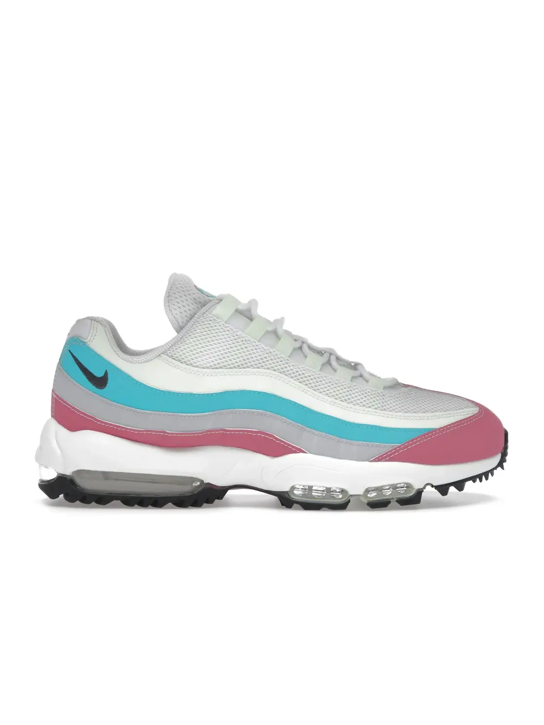 Мужские кроссовки для гольфа с амортизацией Nike Air Max 95 Golf — изображение 1 из 4, белый