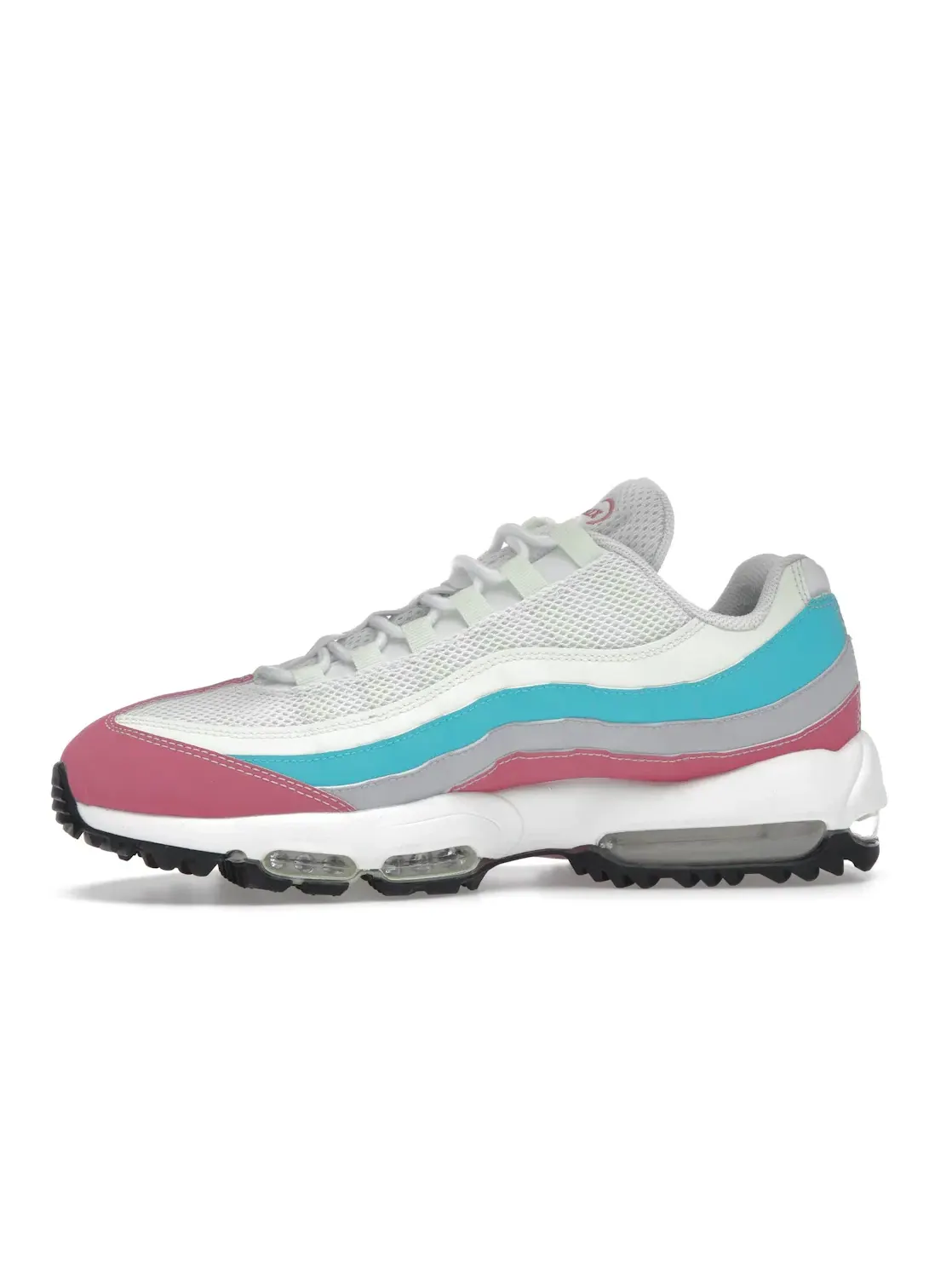 Мужские кроссовки для гольфа с амортизацией Nike Air Max 95 Golf — изображение 3 из 4, белый