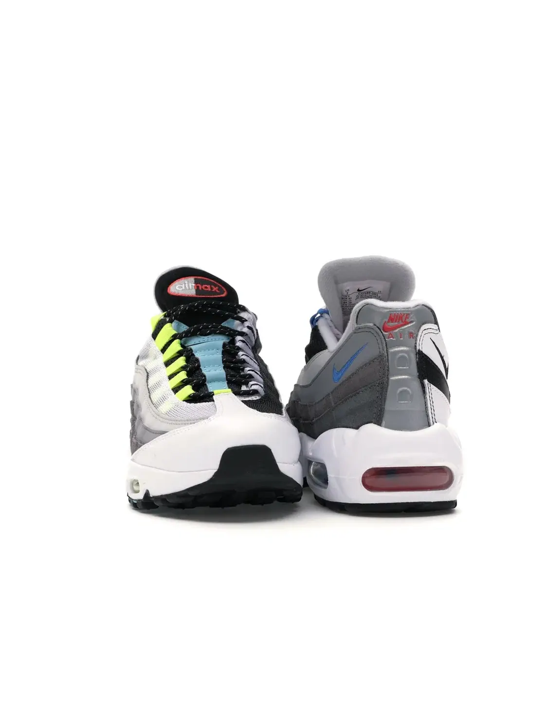 Мужские кроссовки Lifestyle с контрастным дизайном Nike Air Max 95 Greedy — изображение 2 из 4, черный/мульти--белый