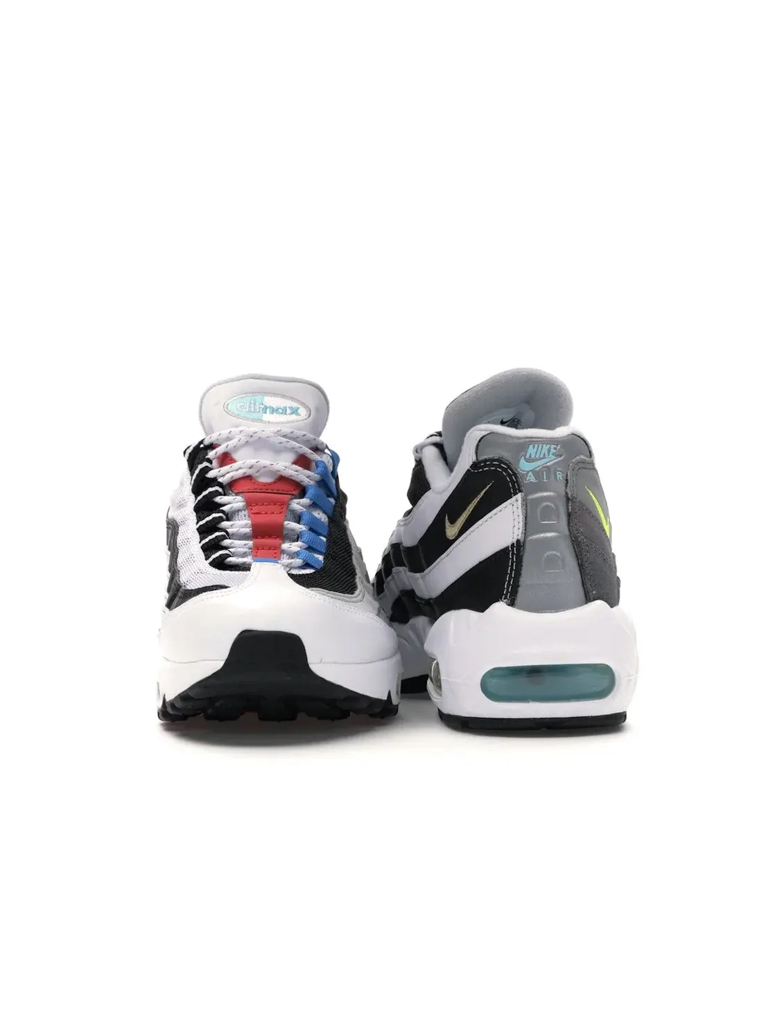 Мужские кроссовки Lifestyle с контрастным дизайном Nike Air Max 95 Greedy — изображение 4 из 4, черный/мульти--белый