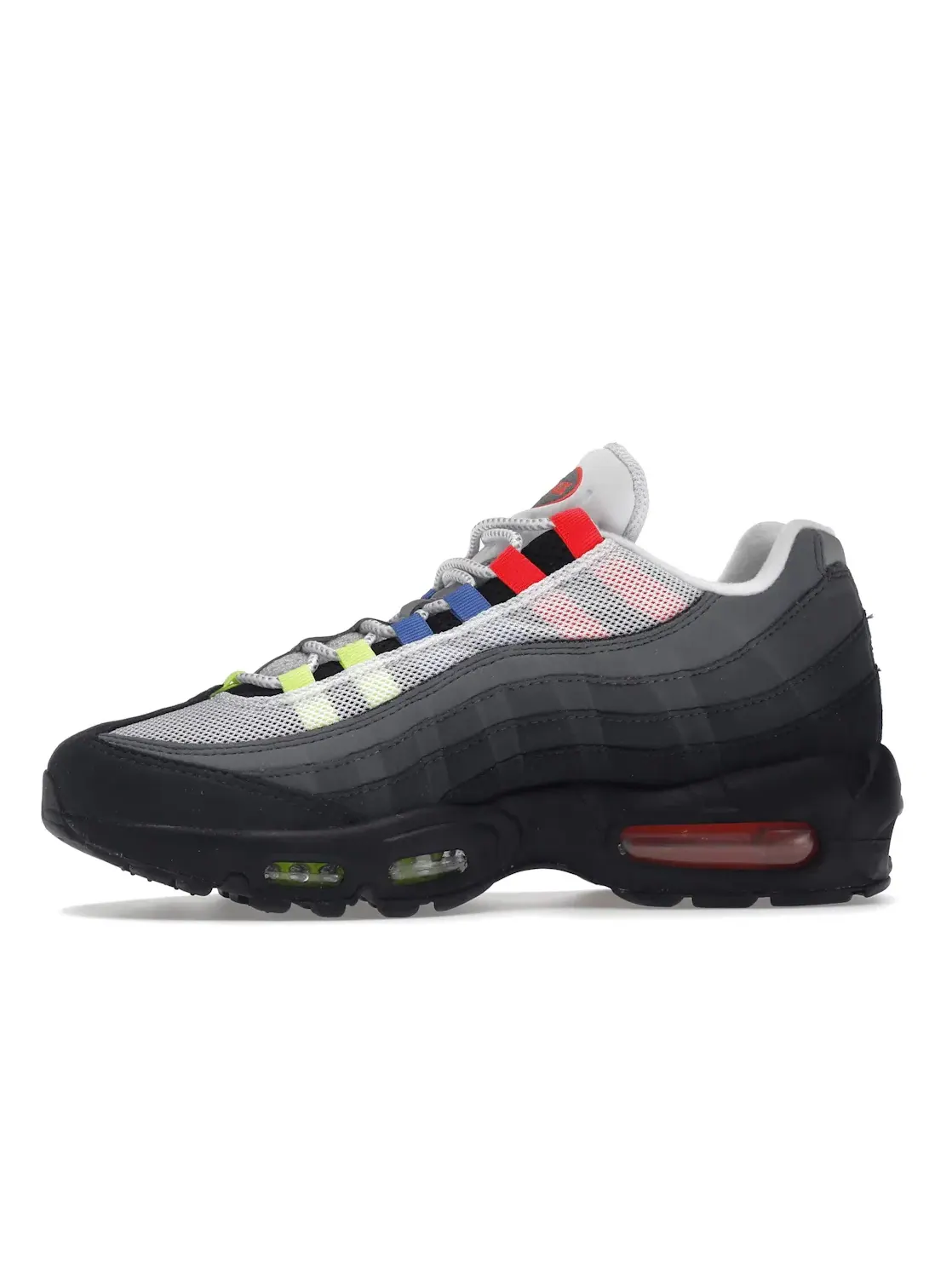 Мужские кроссовки Lifestyle Nike Air Max 95 — изображение 3 из 4, красный/неоновый-синий