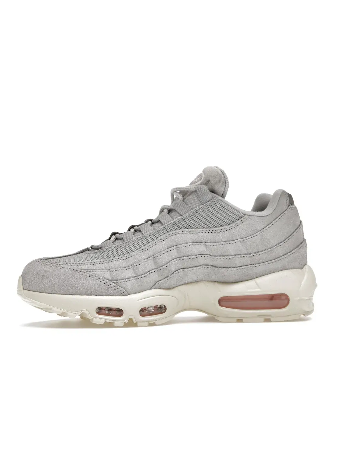 Мужские кроссовки для повседневной носки Nike Air Max 95 — изображение 3 из 4, серый/розовый