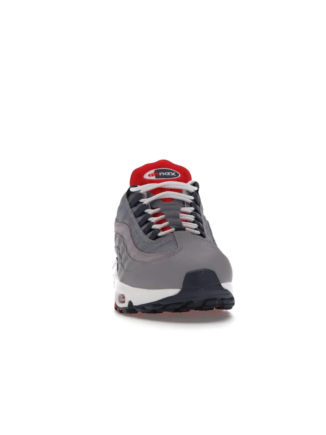 Мужские кроссовки Lifestyle Nike Air Max 95 — изображение 2 из 4, серый/темно-синий/белый