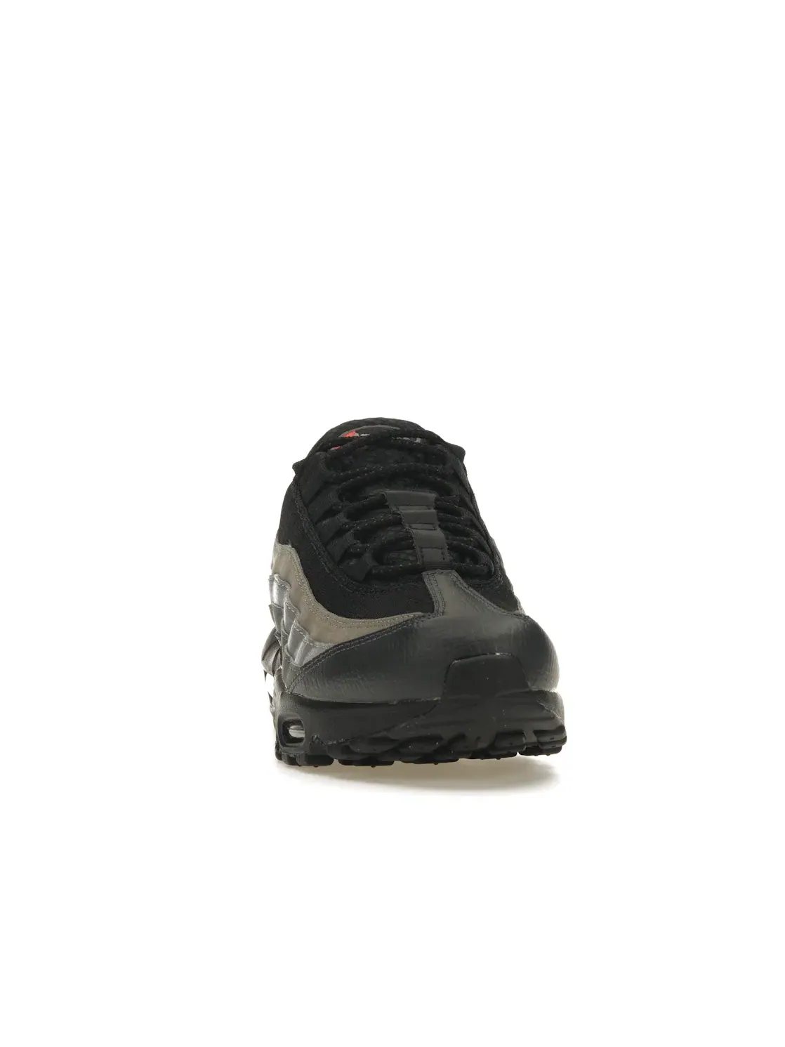 Мужские кроссовки Lifestyle с рефлективным верхом Nike Air Max 95 — изображение 2 из 4, черный/серый-оранжевый